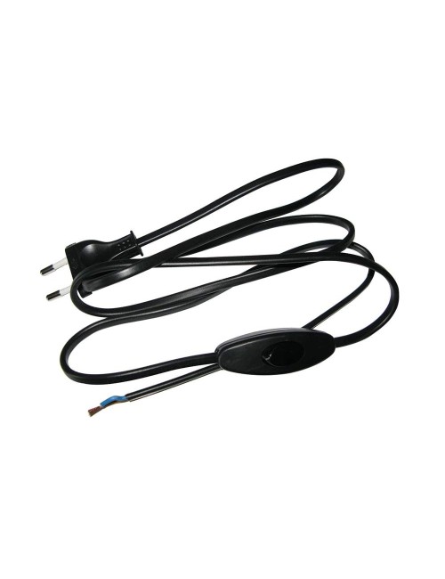 Conexión eléctrica con interruptor de mano, lfm 275/100-50, negro