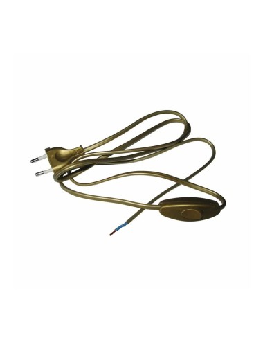 Conexión eléctrica con interruptor de mano, lfm 275/100-50, oro