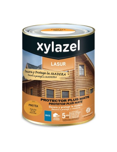 Protector madera plus decora pino tea mate 250 ml