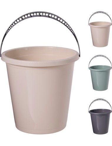 Cubo con asa colores surtidos 5 l