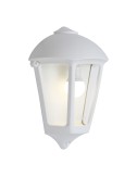 Farol de pared giulio, transparente, e27, blanco, 265 x 135 x 375 mm