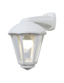 Farol pared con brazo nardo/giampy, transparente, e27, blanco, 210 x 270 x 315 mm