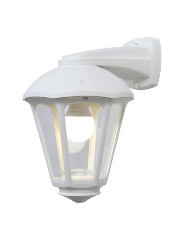 Farol pared con brazo nardo/giampy, transparente, e27, blanco, 210 x 270 x 315 mm