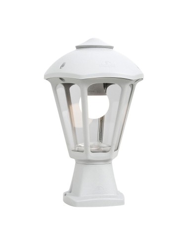 Farol sobremuro disma/giampy, transparente, e27, blanco, ø210 x 330 mm
