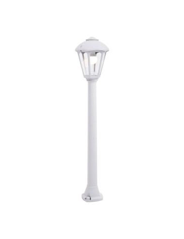 Farol baliza con poste giaffa/giampy, e27, blanco, ø210 x 995 mm