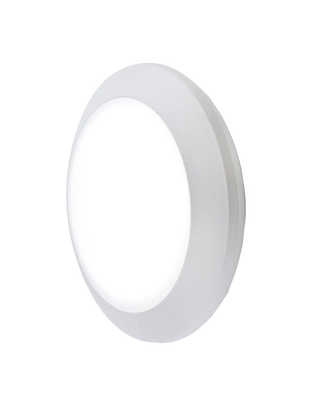 Plafón superficie redondo berta, translúcido, e27, blanco, ø275 x 80 mm