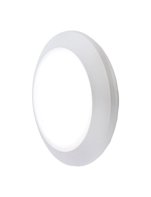 Plafón superficie redondo berta, translúcido, e27, blanco, ø275 x 80 mm