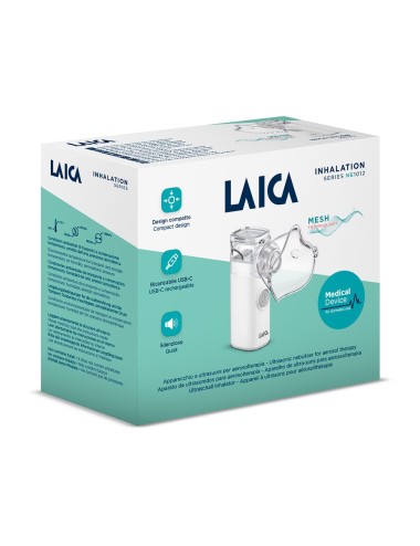 Nebulizador por ultrasonidos para terapia con aerosoles, ne2012