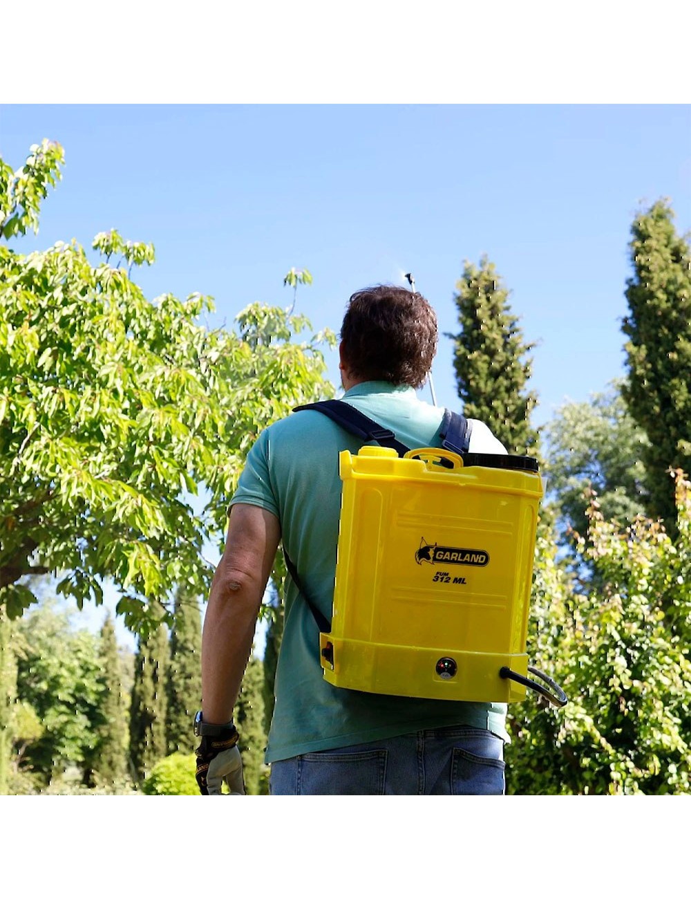 Pulverizador eléctrico, de mochila, modelo fum 312 ml-v23, 12 l