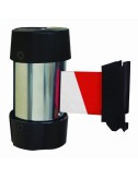 ENROLLADOR MURAL CINTA ROJO/BLANCO 2 MT. RW20RB