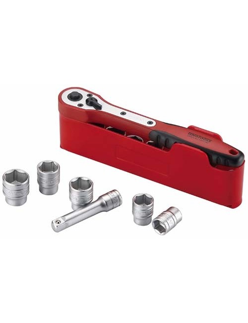 JUEGO DE LLAVES DE VASO  1/4" M1413N1 13 PZAS