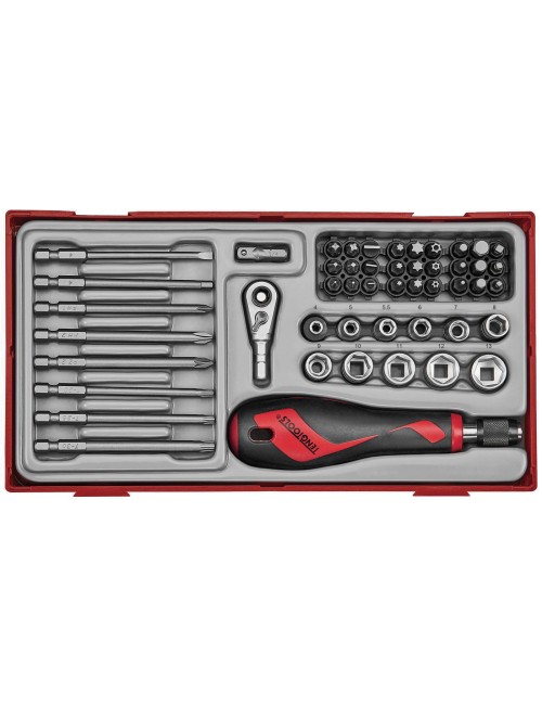 MALETA TC-6T01 CON 114 HERRAMIENTAS DE SERVICIO