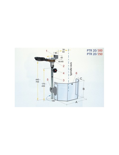 PROTECTOR TALADRO PTR-20/350 PTR 20\350