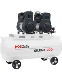 COMPRESOR SILENT 200 SILENCIOSO SIN ACEITE 200l.