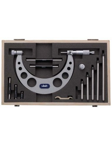 JUEGO MICROMETRO 0-150MM DIN863/1 0 - 150 mm