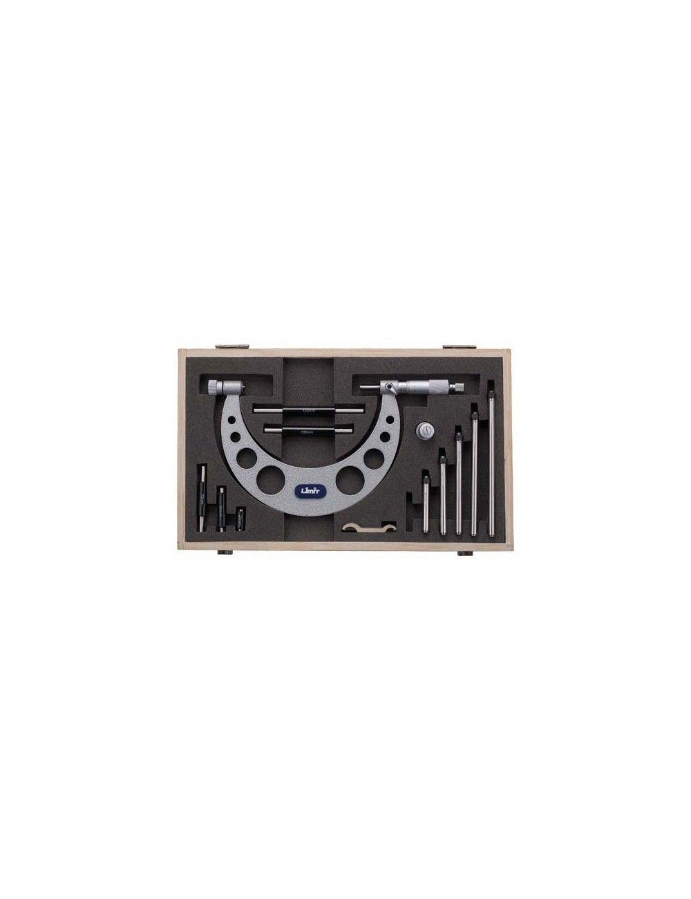 JUEGO MICROMETRO 0-150MM DIN863/1 0 - 150 mm