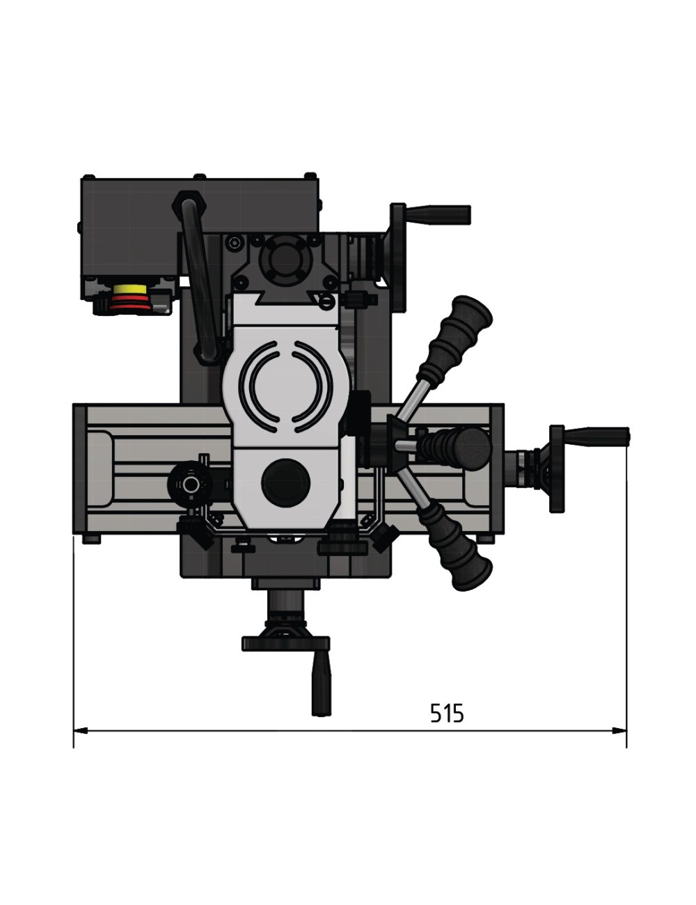 FRESADORA MH15V 230V VARIADOR 1Ph - MK2 with fine feeder