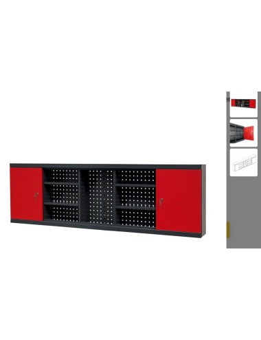ARMARIO MURAL MODM1200 ROJO 1200MM MODM1200