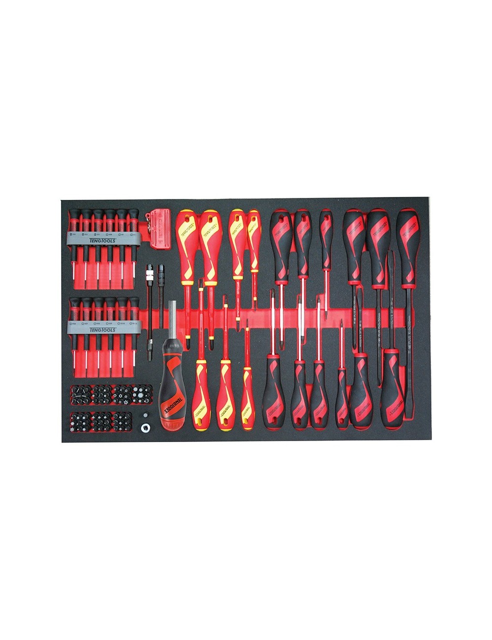 Juego de Destornilladores y Puntas TTEMD98N 98 Piezas