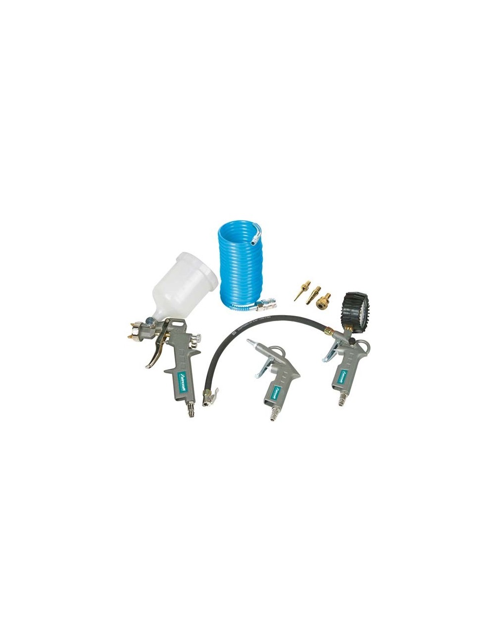 Juego de Herramientas de Aire Comprimido 7 Piezas