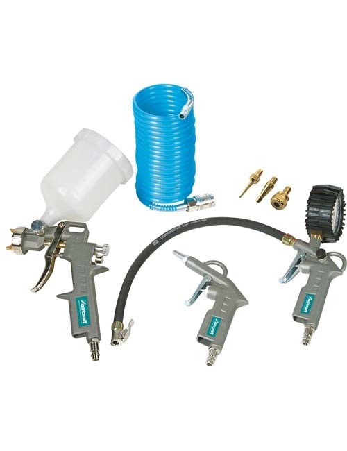 Juego de Herramientas de Aire Comprimido 7 Piezas