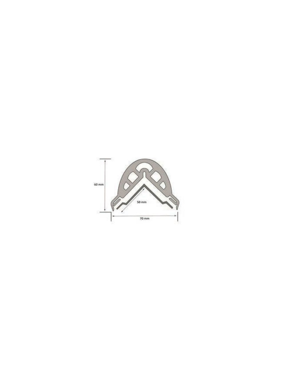 Protector de Goma con Perfil de Aluminio  RQR114NJ