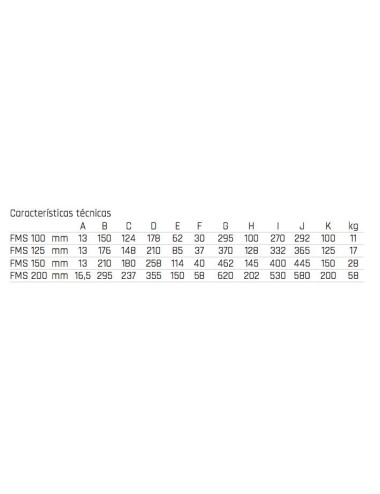 Mordaza de Precisión FMS 125