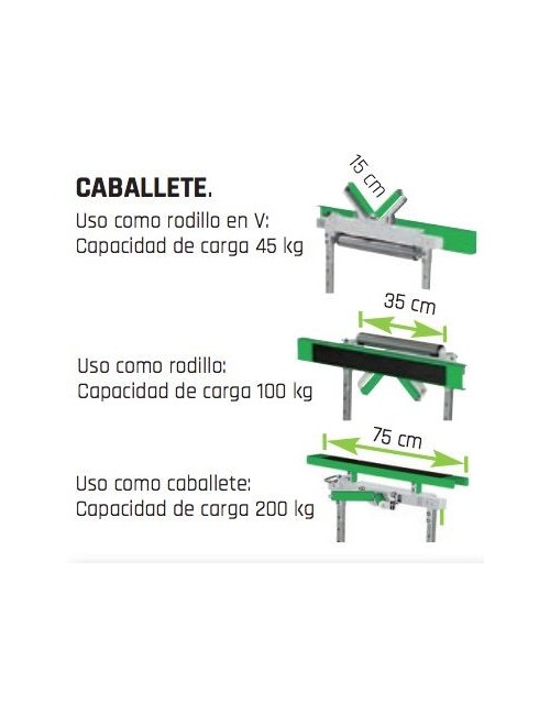 Caballete de Trabajo Extensible  UMS 1