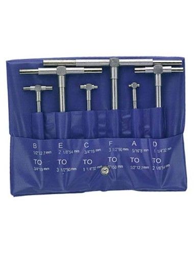 JUEGO 6 ALARGOS TELESCOPICOS 8-150MM 8 - 150 mm