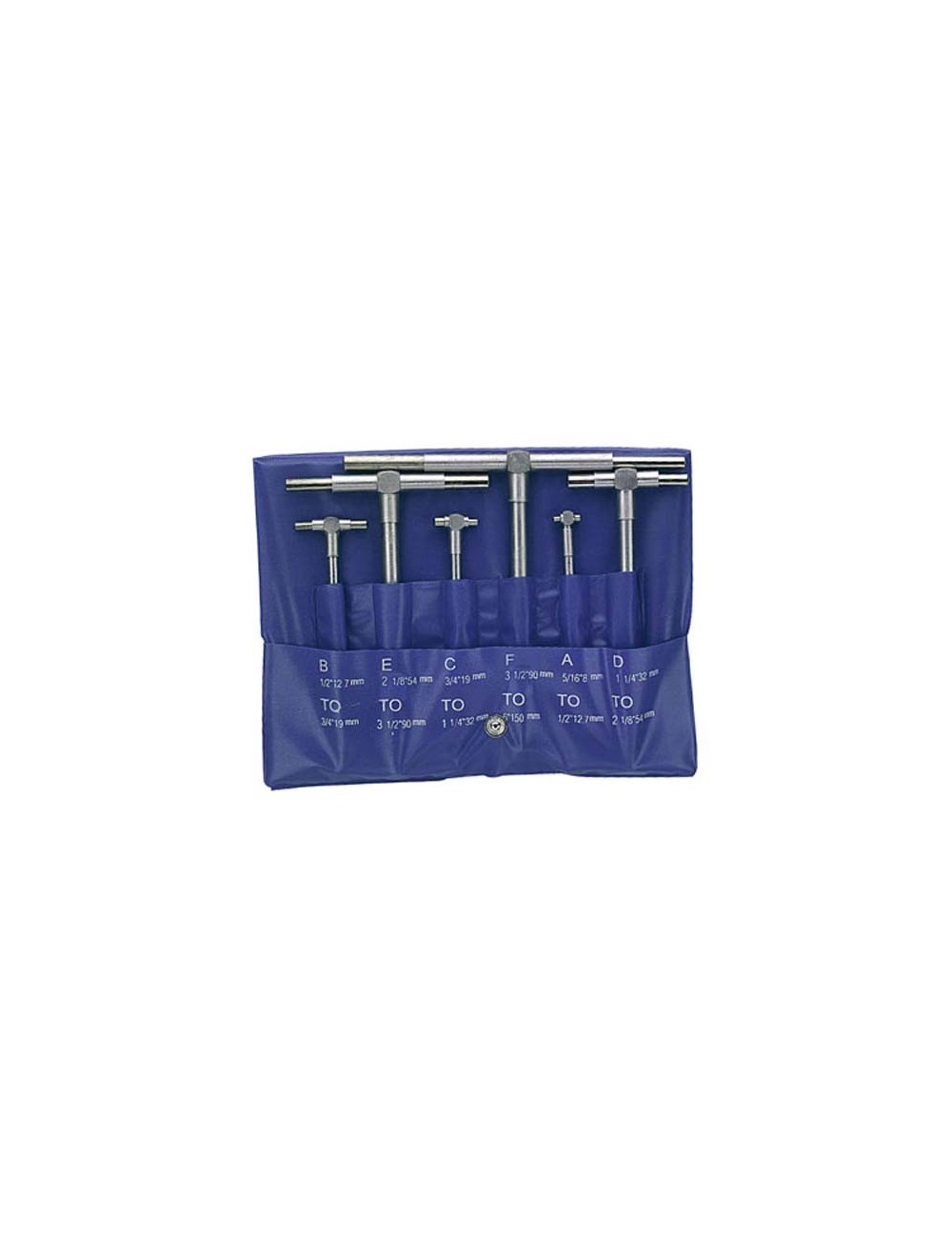 JUEGO 6 ALARGOS TELESCOPICOS 8-150MM 8 - 150 mm