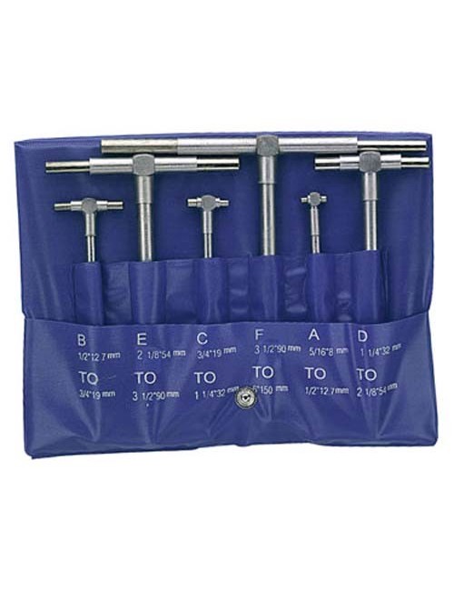 JUEGO 6 ALARGOS TELESCOPICOS 8-150MM 8 - 150 mm