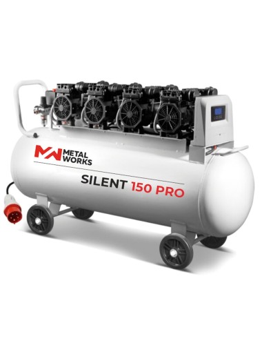 COMPRESOR SILENT 150 PRO - SIN ACEITE 150l 7,5CV
