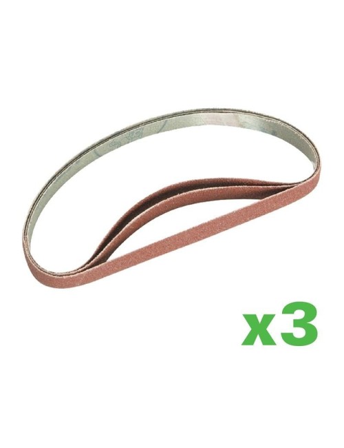 BANDA DE LIJA GRANO 80 (13x457mm) - PACK 3u