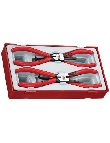 Juego de Alicates para Anillos Elásticos TT474-7 4 piezas