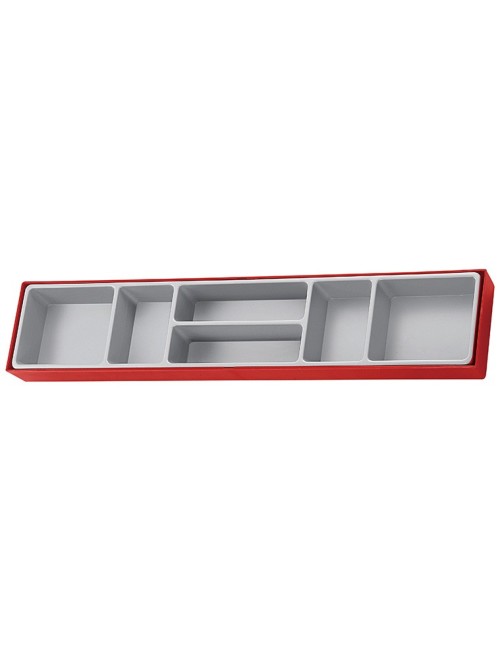 BANDEJA ALARGADA 6 COMPARTIMENTOS  TTX01