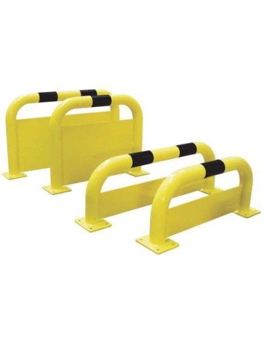 BARRERA PROTECCIÓN BARP3510NJ C/CHAPA ANTIGOLPES - NEGRO/AMARILLO Ø76mm