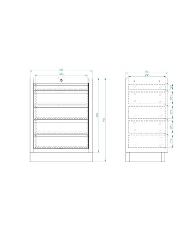 COMBINACIÓN MODULAR MW COMB2 - 2m