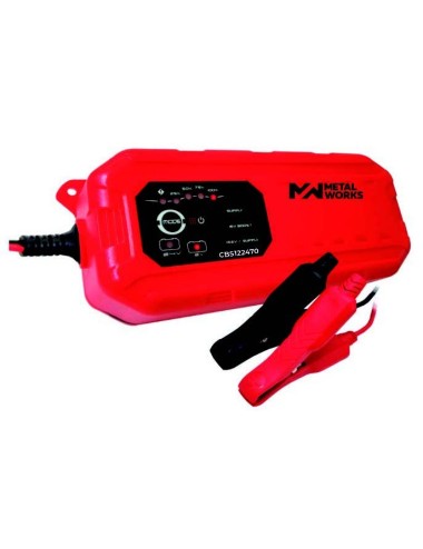CARGADOR DE BATERIA MW SMART CBS61238 - 6V/12V 3,8A