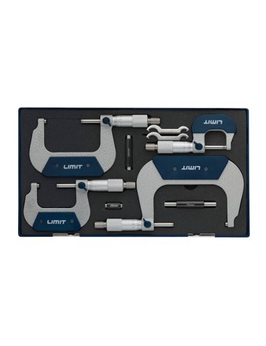 JUEGO DE 4 MICRÓMETROS 0-100 mm