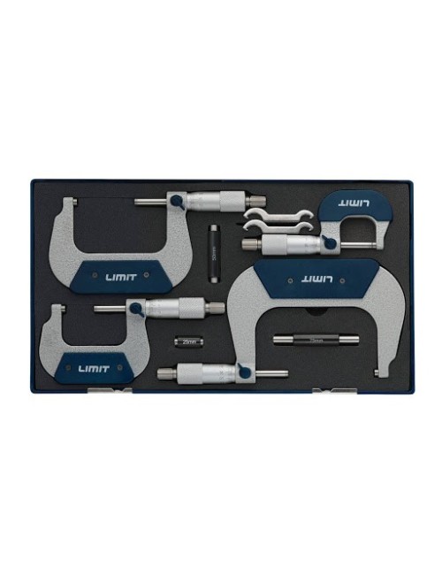 JUEGO DE 4 MICRÓMETROS 0-100 mm