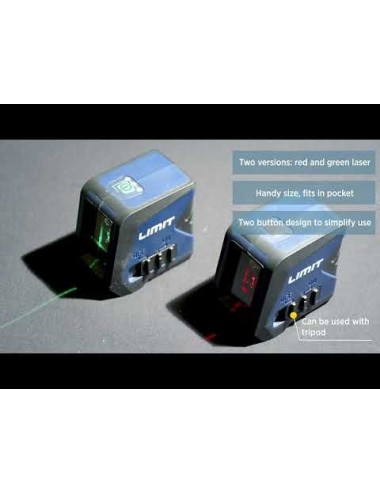 NIVEL LÁSER 1000 R - 2 LÍNEAS CRUZADAS MINI ROJO