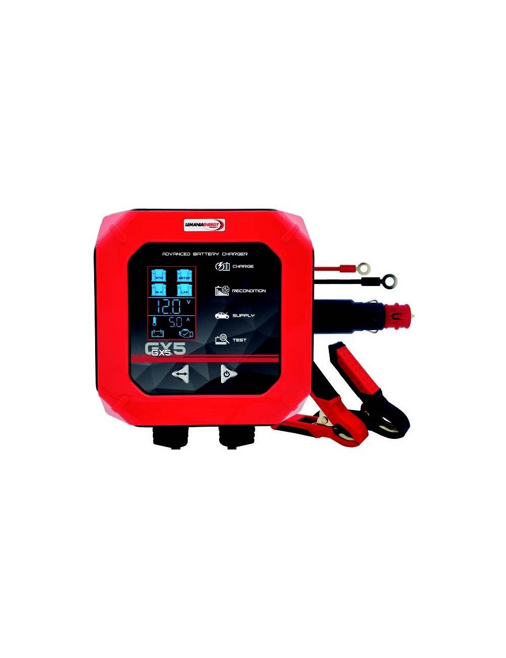 CARGADOR DE BATERIA MW SMART CBS15 - 12V/24V 15A