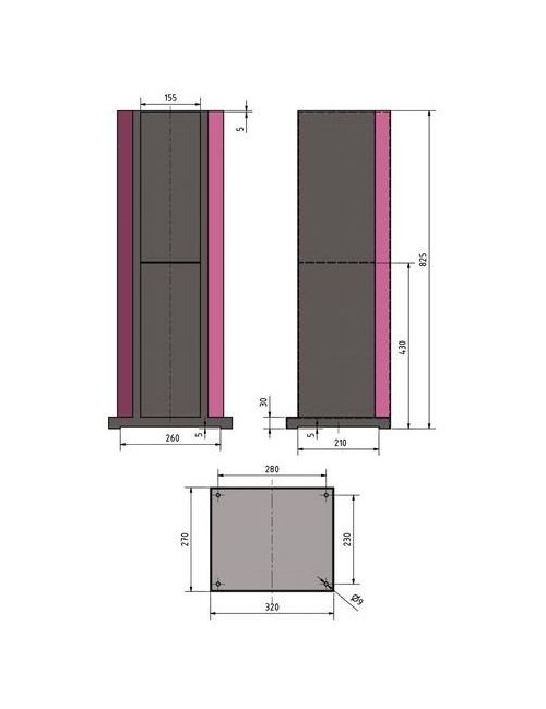 Soporte de Pie con Estante para Esmeriladora GU 3