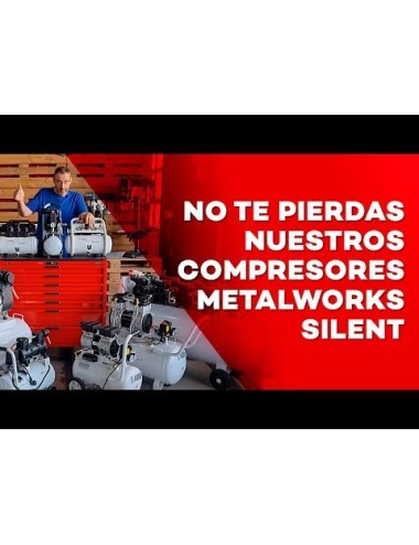 COMPRESOR SILENT 10 PRO - SIN ACEITE 10l