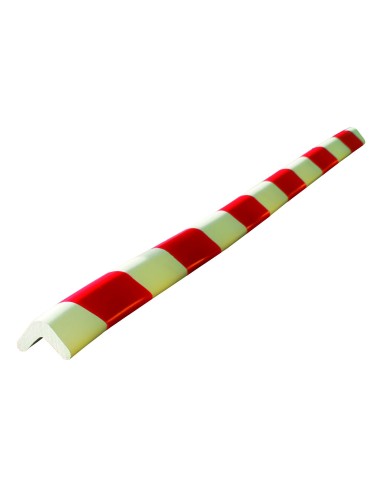 PU3030RB PROTECTOR ANTIFUEGO ROJO-BLANCO, 75x30x8