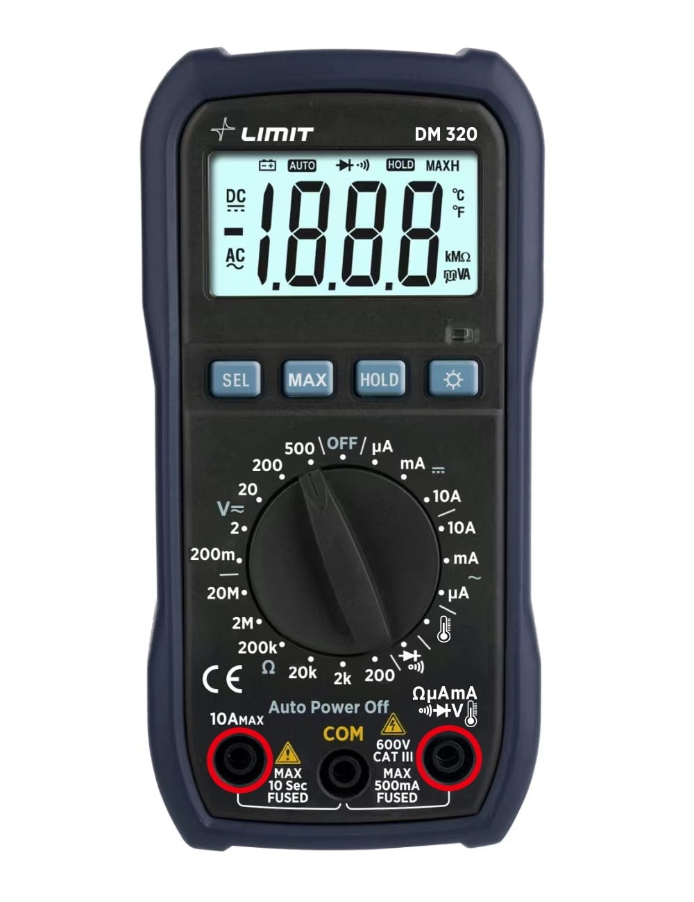 MULTIMETRO LIMIT 320