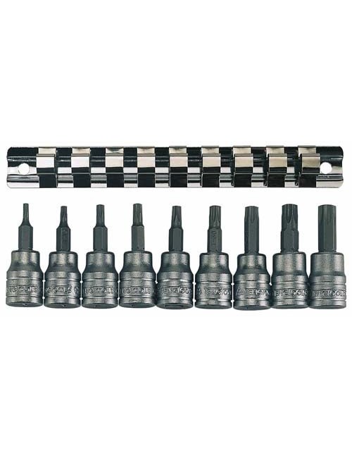 JUEGO DE VASOS TX 3/8" M3813TX 9 PZAS JUEGO DE VASOS TX 3\8" M3813TX 9 PZAS