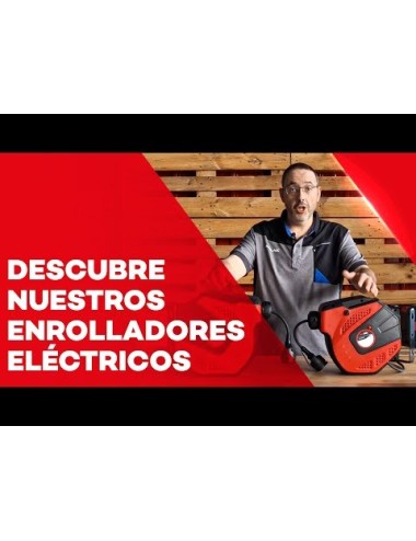 ENROLLADOR ELÉCTRICO  DE CABLE AUTOMÁTICO HAE31508N 8m -1'5mm²