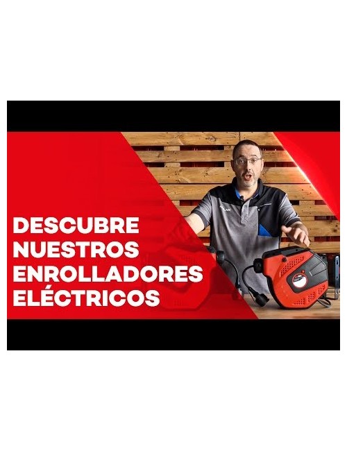 ENROLLADOR ELÉCTRICO  DE CABLE AUTOMÁTICO HAE31508N 8m -1'5mm²