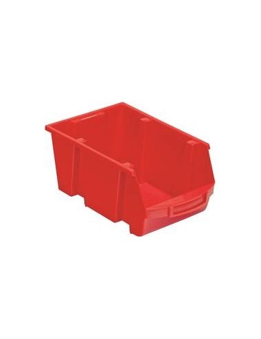 GAVETA POLIPROPILENO MWSPACY4R APERTURA FRONTAL - ROJO 10l